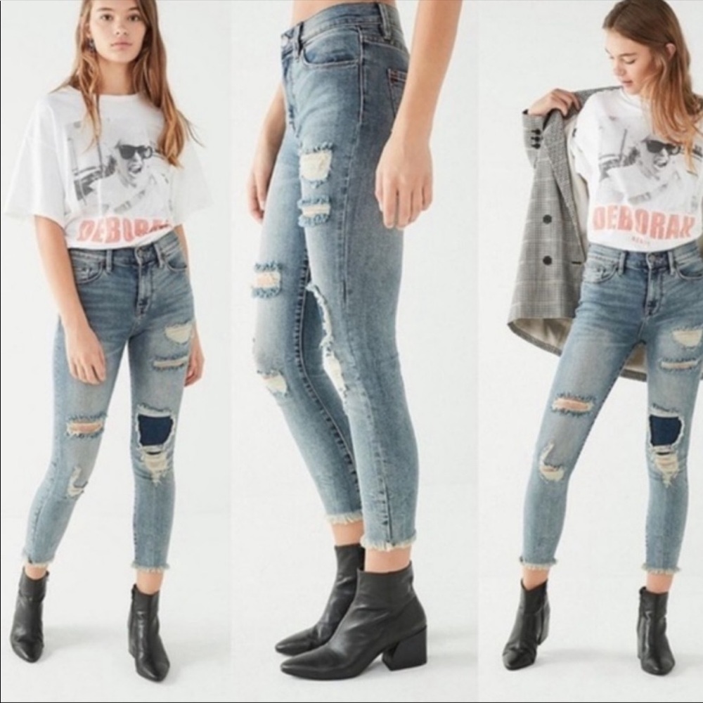 BDG Crop Twig High Rise Jeans
